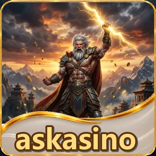 Ikon askasino untuk cara memilih permainan e-gaming